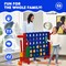 2.5Ft 4-to-Score Giant Game Set Perfect for Indoor-Outdoor Use